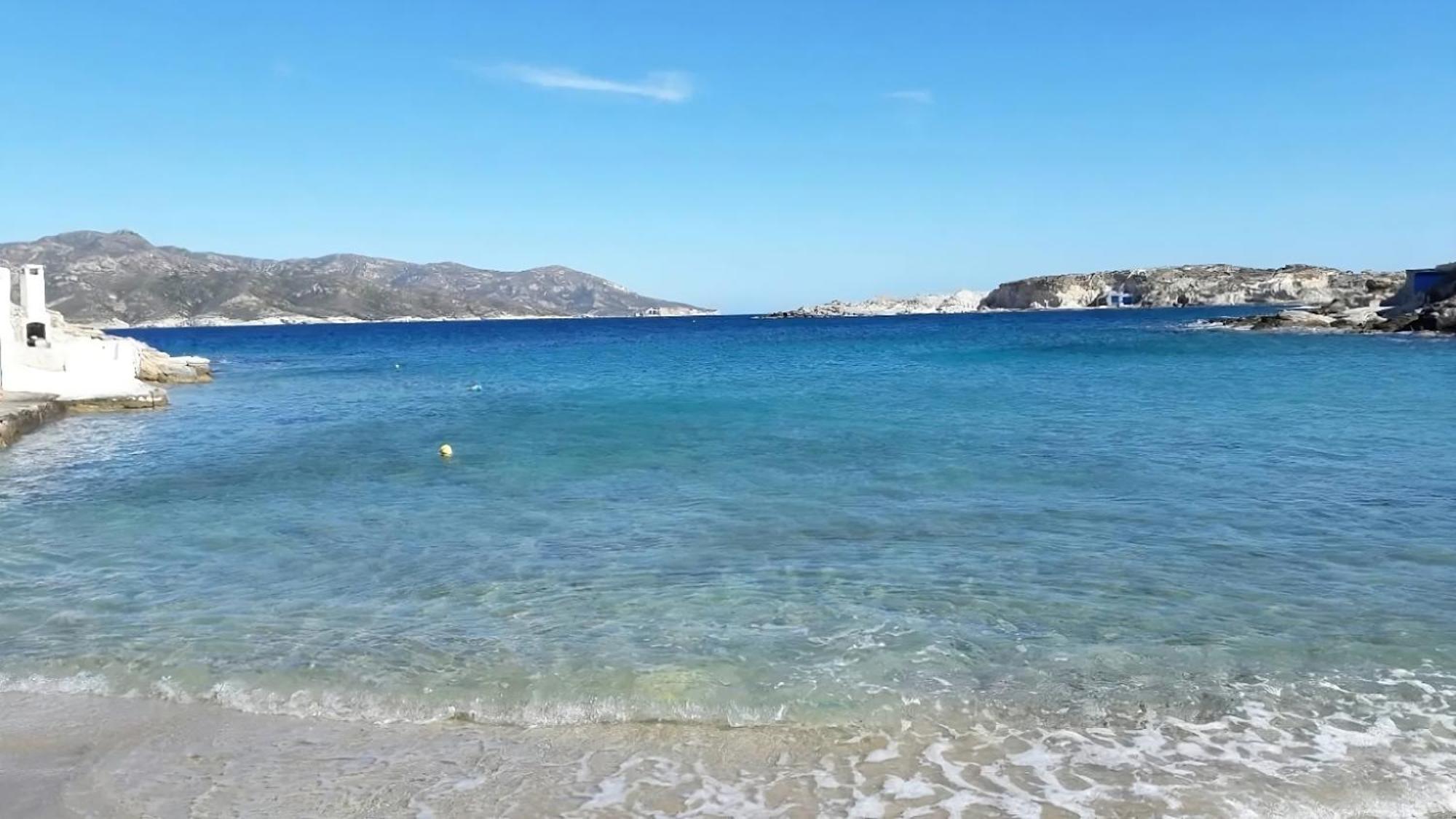 Agios Nikolaos Beach House Kímolos Dış mekan fotoğraf